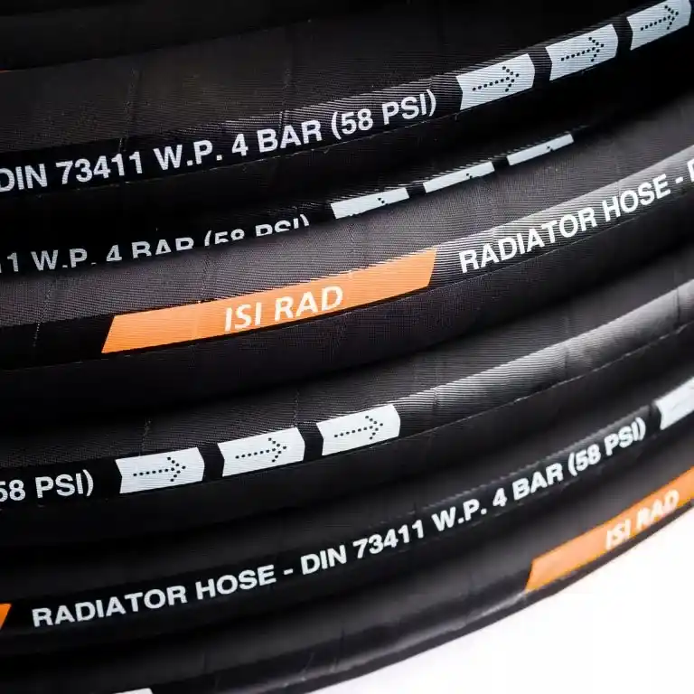 Wysoka jakość Wąż chłodniczy gumowy do układu chłodzenia fi 42mm odporny na glikol - 0,5m